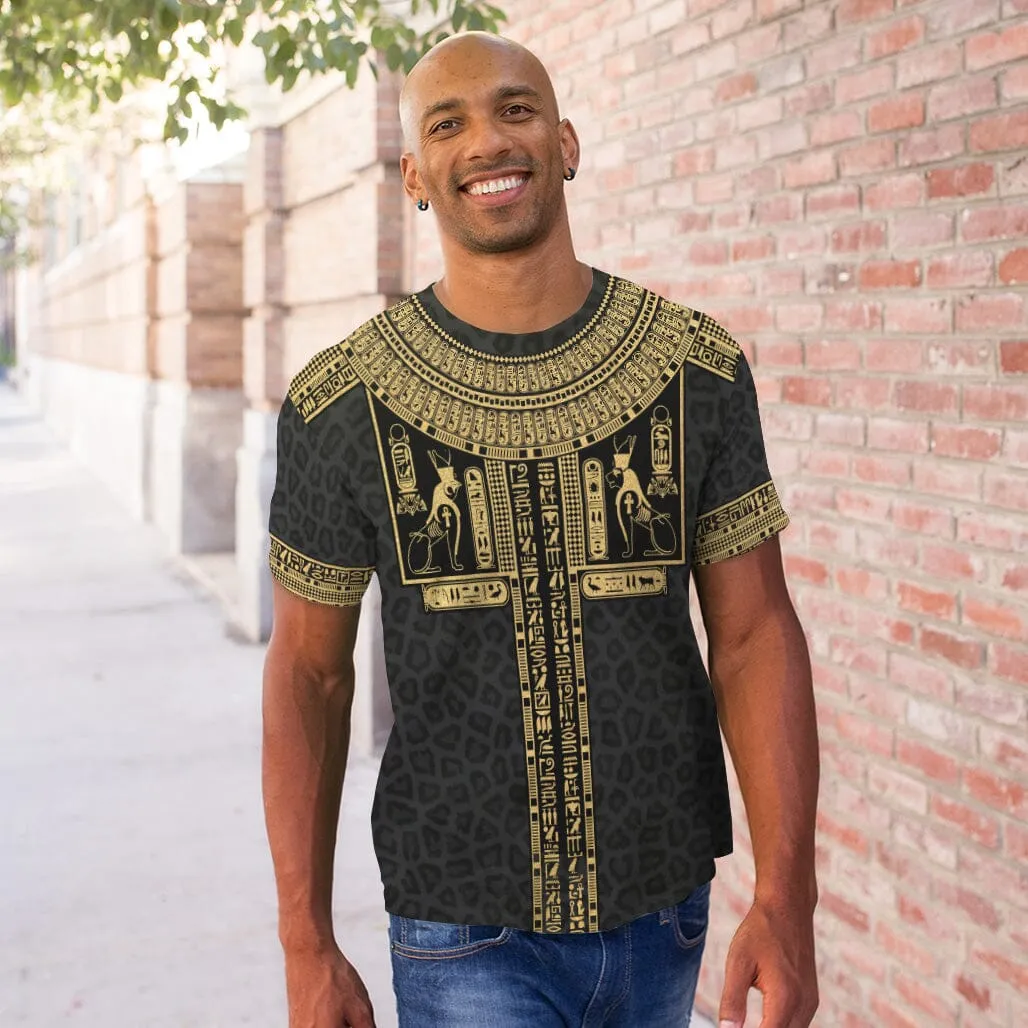 Egyptian Hieroglyphs Pattern T-Shirt