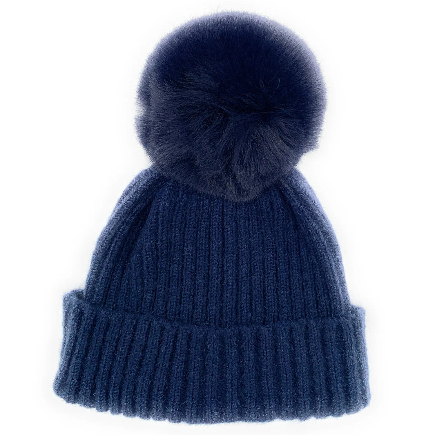 Empire Cove Winter Kids Boys Girls Cable Knit Cuff Beanie with Pom Pom