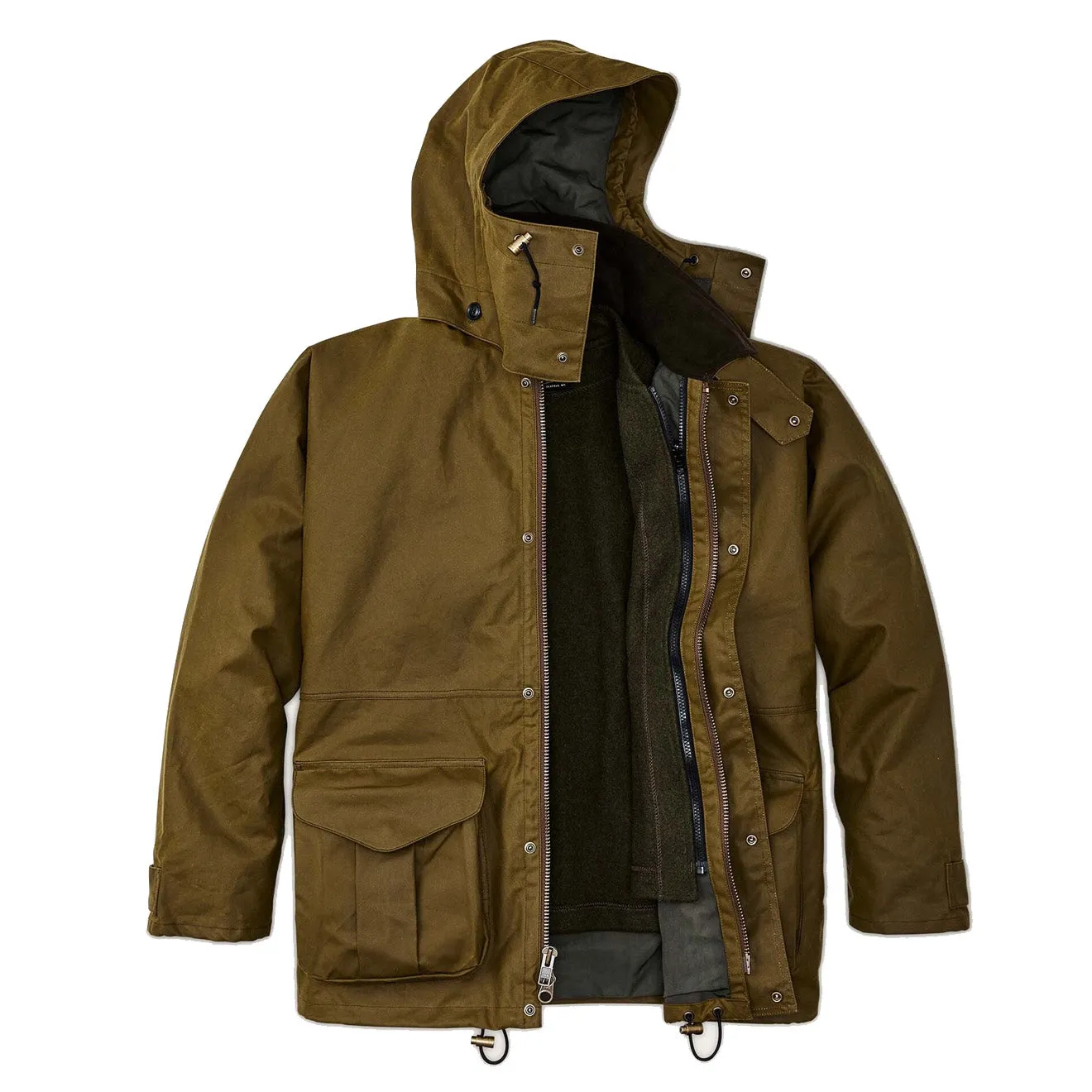 Filson Foul Weather Jacket Dark Tan