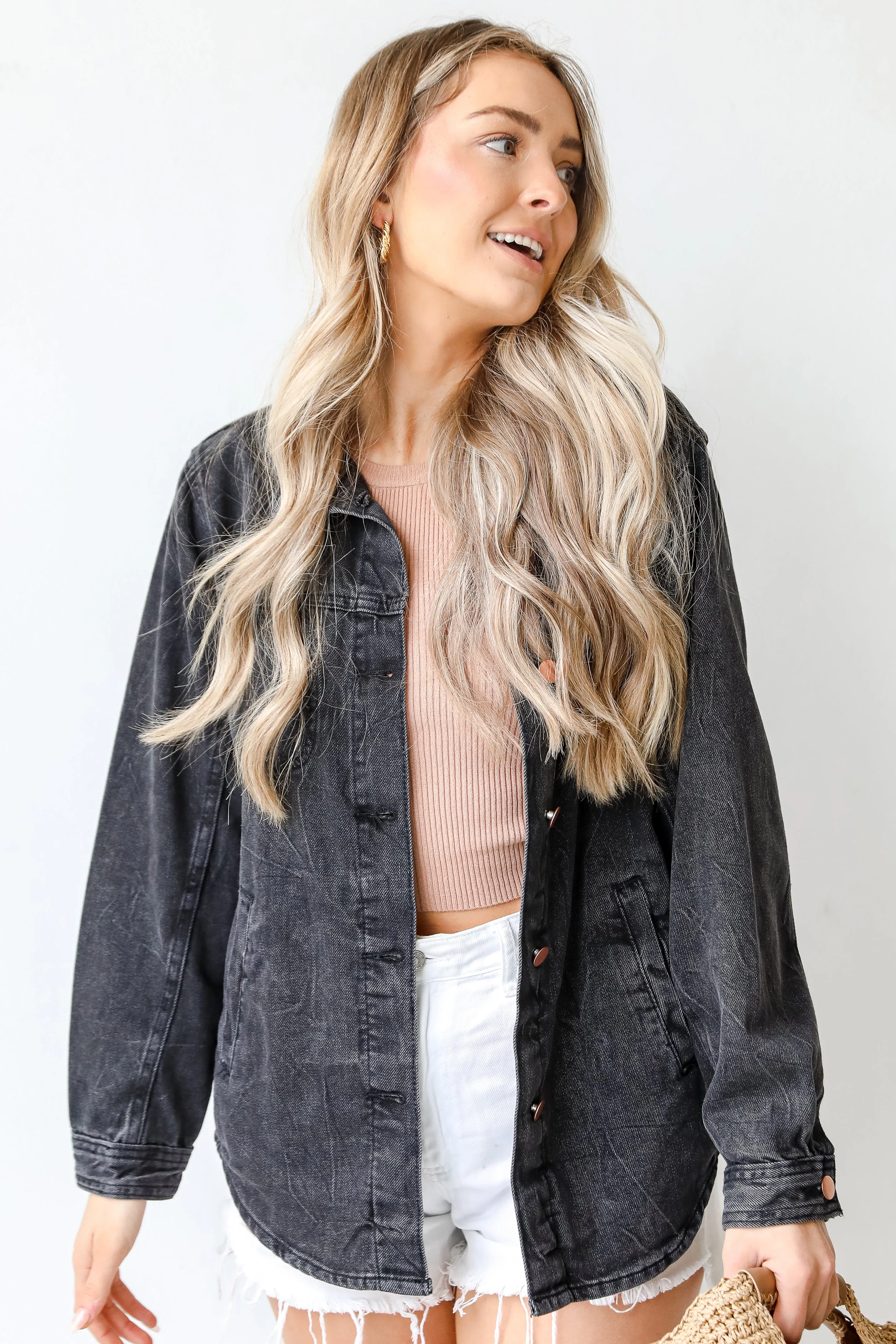 FINAL SALE - Major Style Points Denim Jacket