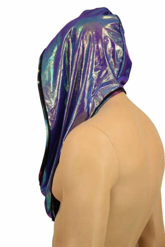 Galaxy & Moonstone Reversible Infinity Festival Hood