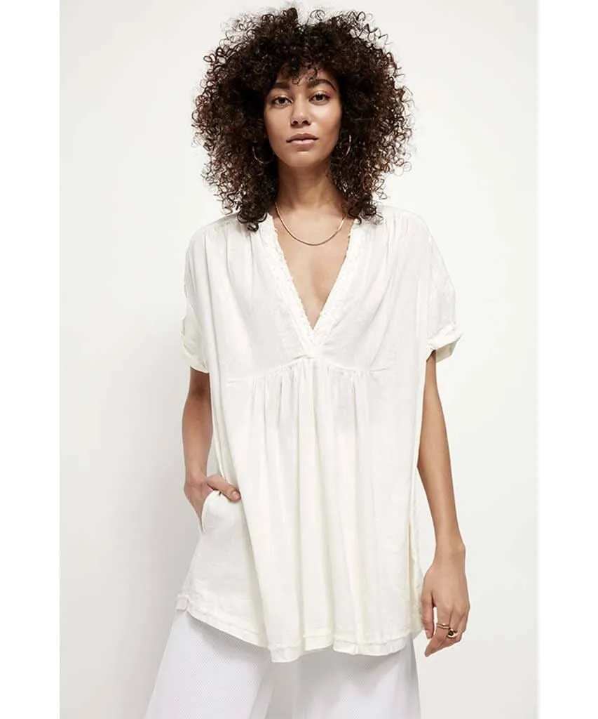 Getaway With Me Tunic Ivory