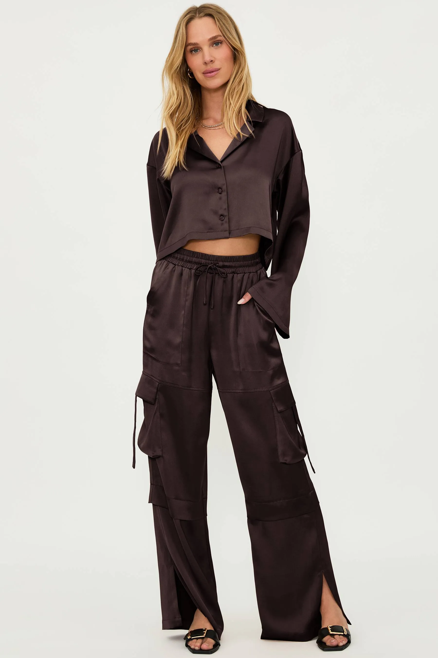 Gianna Pant Java Satin