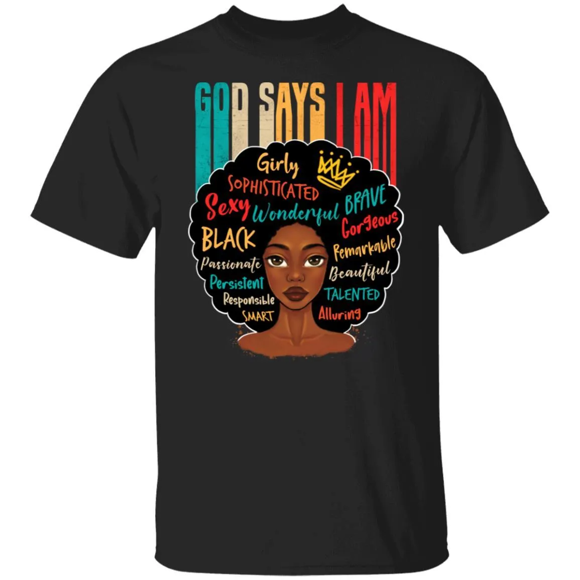 God Says I Am T-Shirt