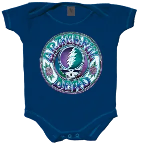 Grateful Dead "Batik Stealie" Infant Onesie Romper