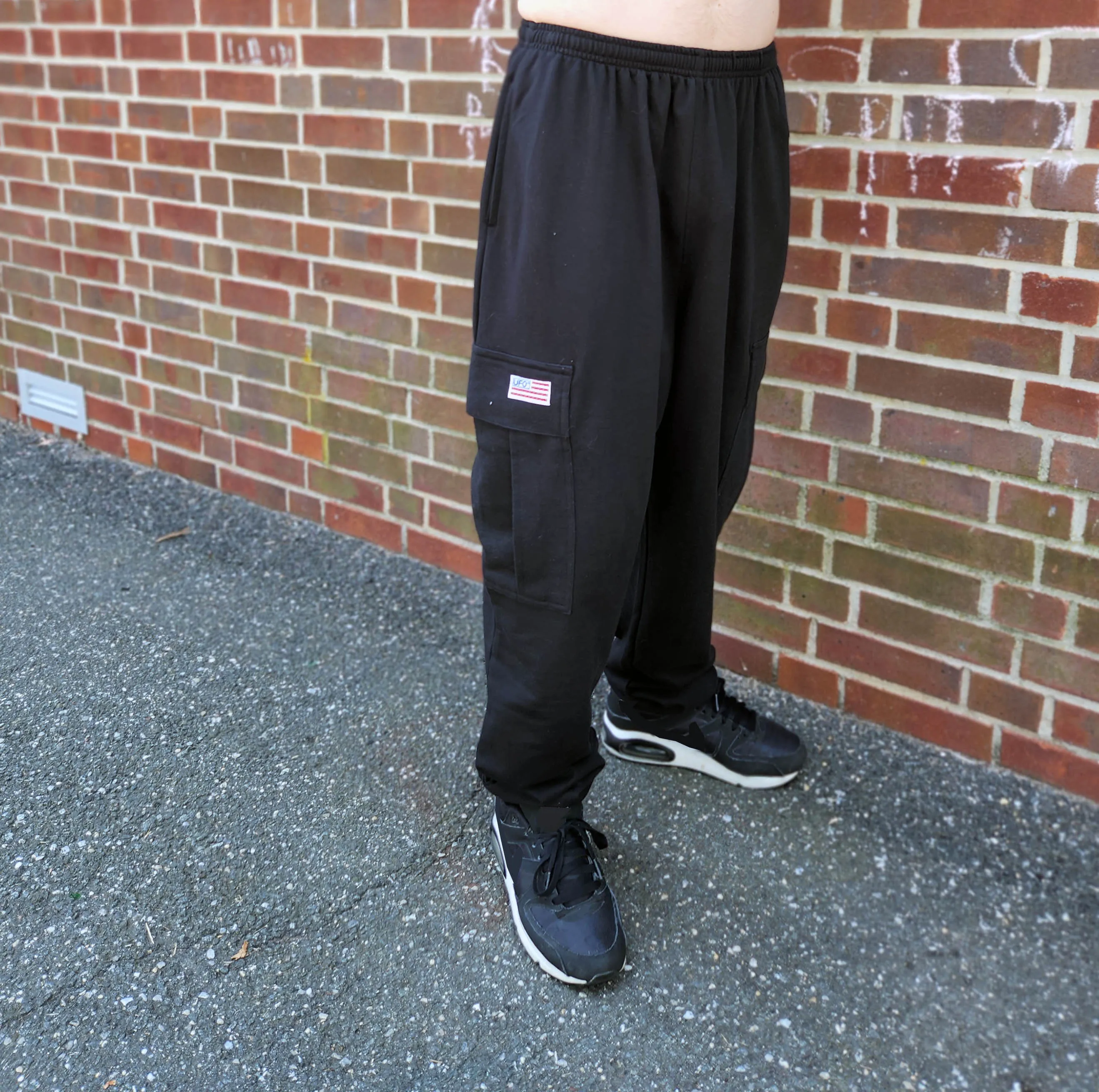 Gym Pant with small UFO embroidery #90952 Mens