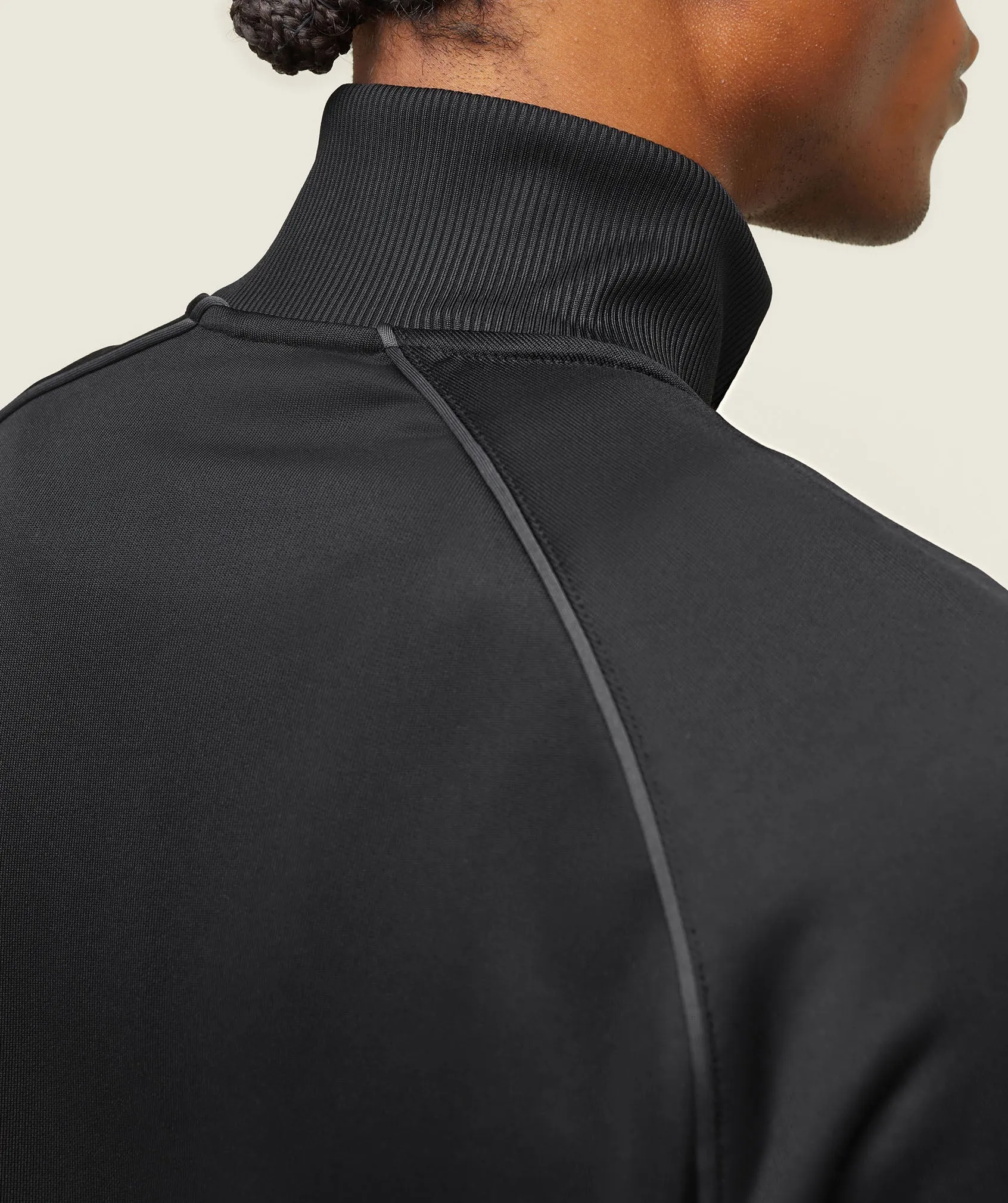 Gymshark everywear Track Jacket - Black/White