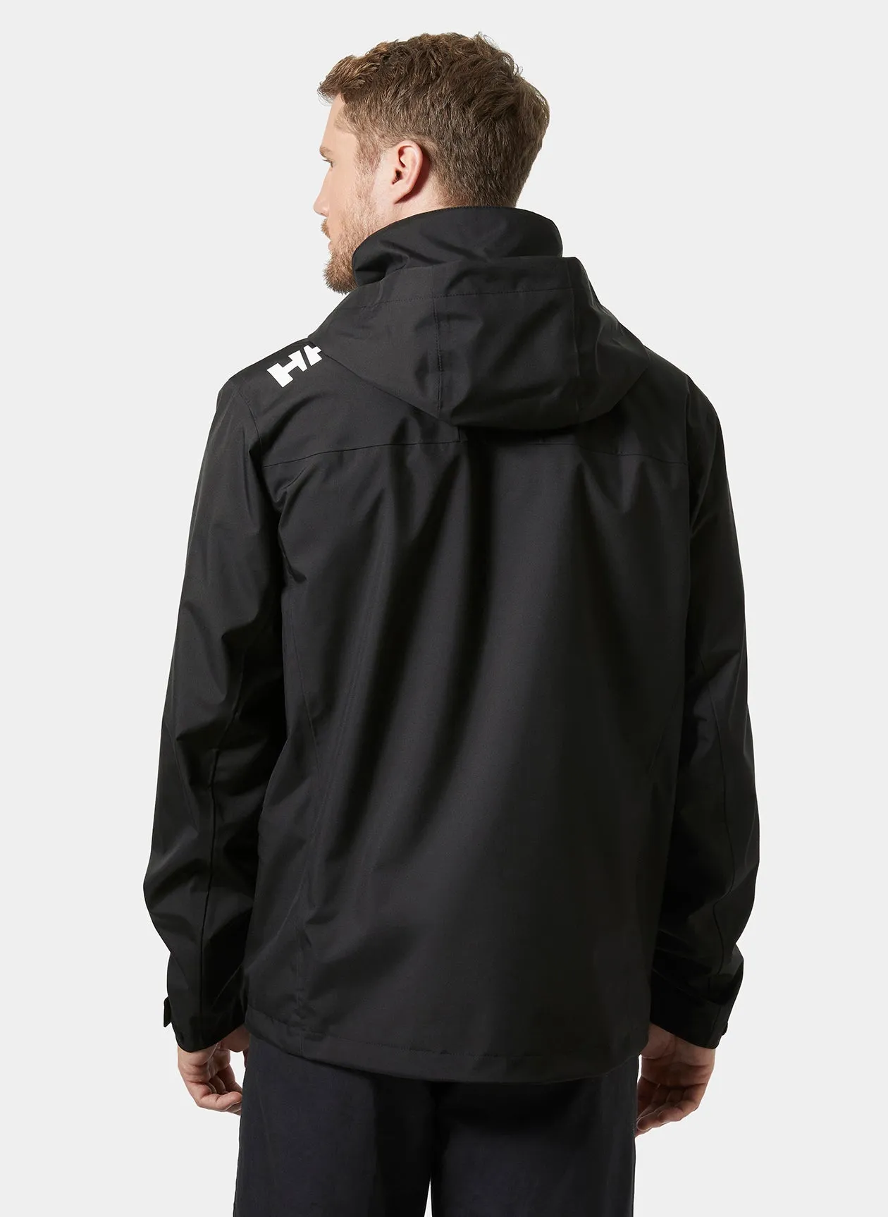 Helly Hansen Crew Hooded Custom Jackets, Black