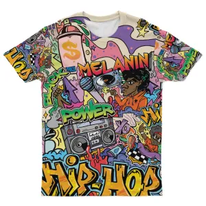 Hip Hop Graffiti Art T-shirt