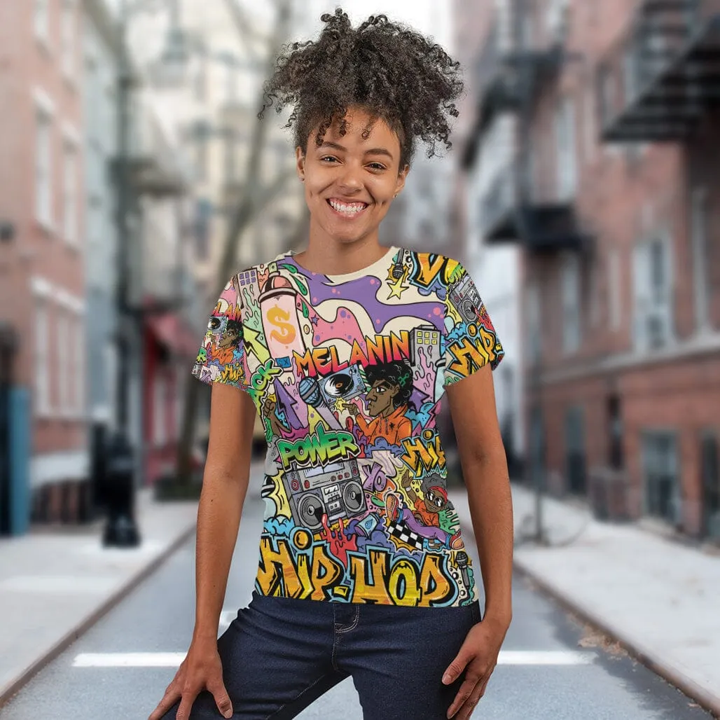 Hip Hop Graffiti Art T-shirt