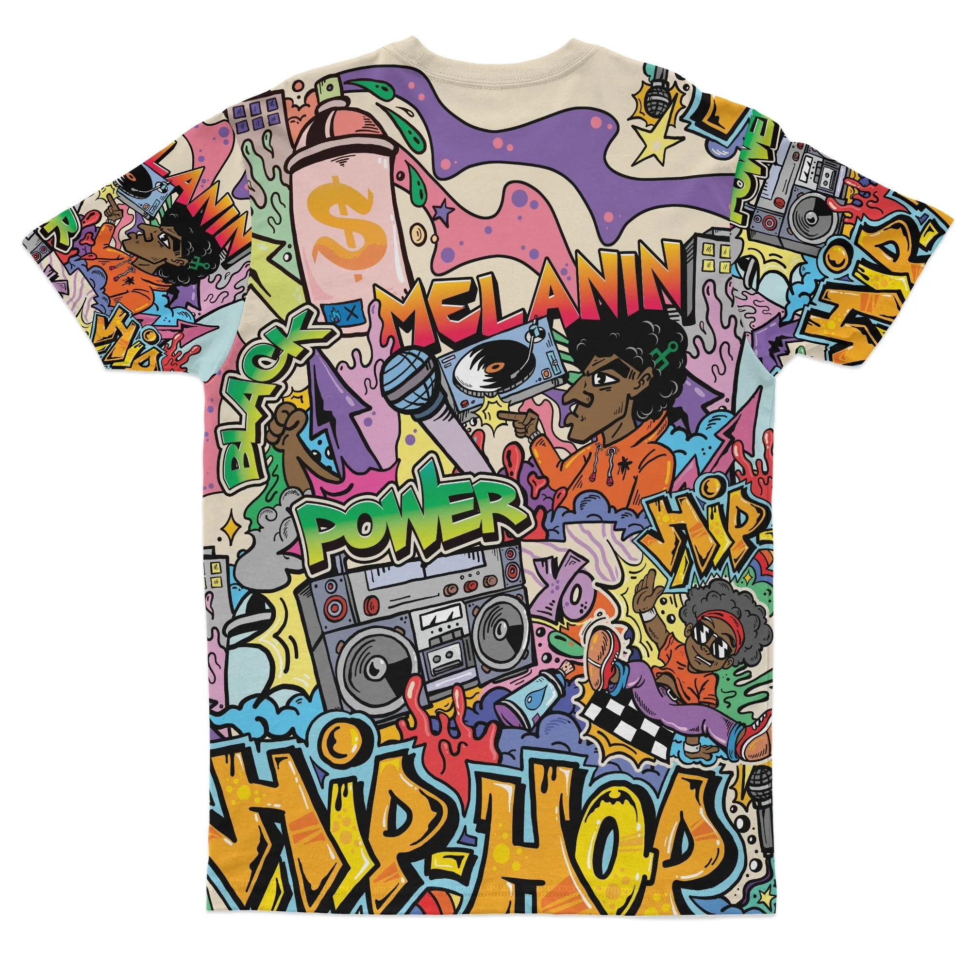 Hip Hop Graffiti Art T-shirt