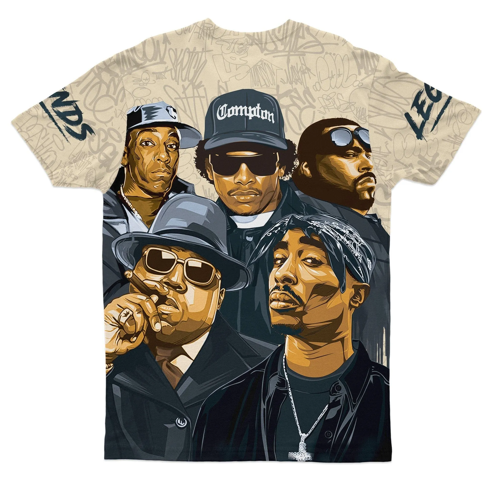 Hip Hop Legends 2 T-shirt and Shorts Set