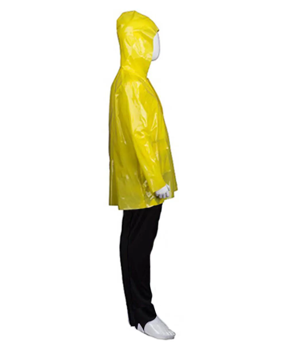 HPO Adult Men's Yellow Raincoat Costume , Perfect For Hallowen