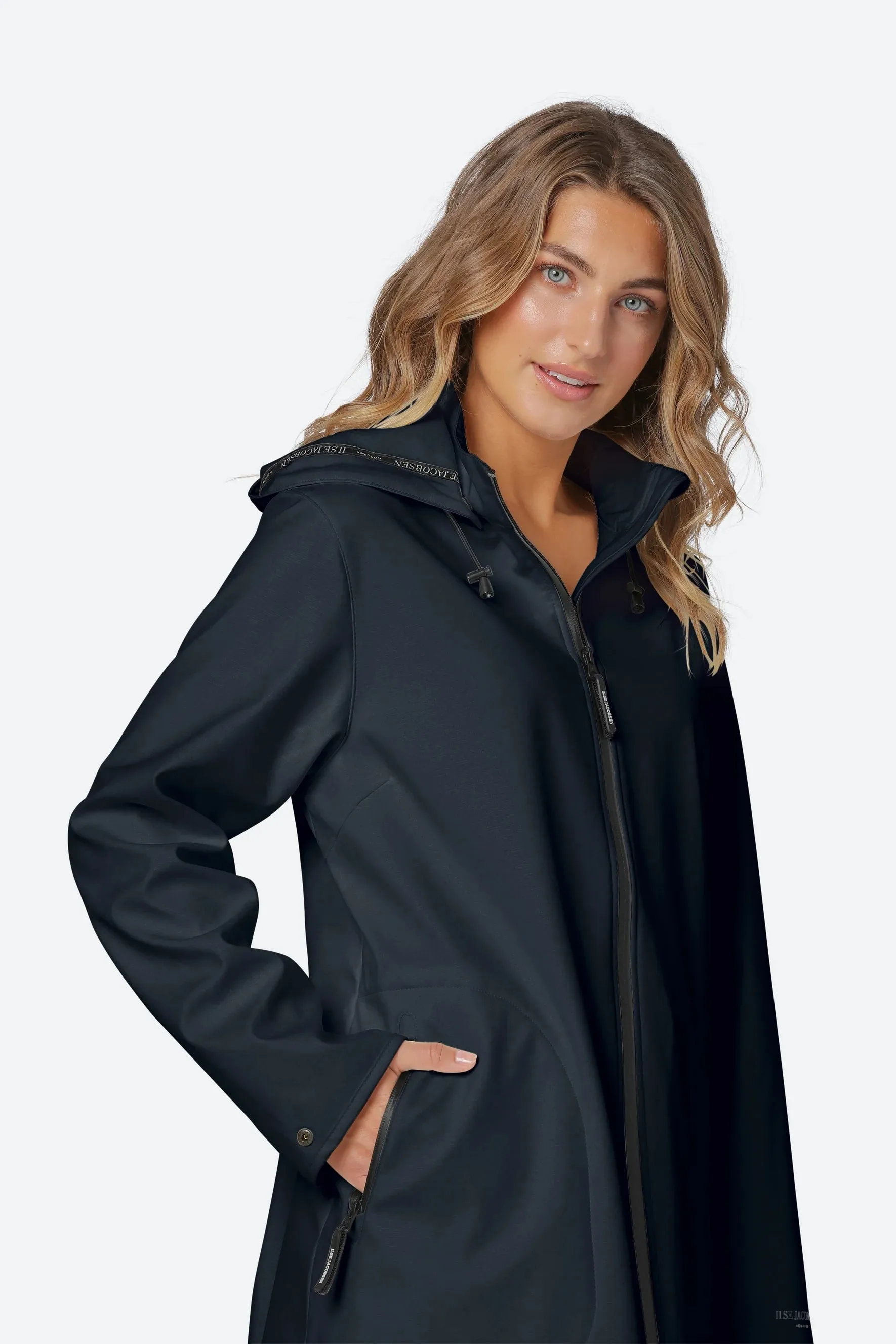 ILSE JACOBSEN | RAIN128 RAINCOAT | Black