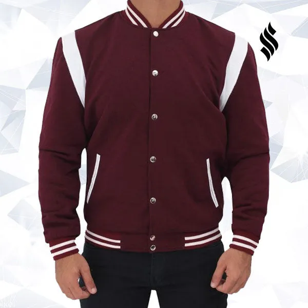 Jesse Maroon Letterman Jacket