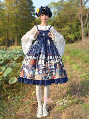 JSK♥Ready to Ship♥Hanabi Festival♥Sweet Lolita Dress