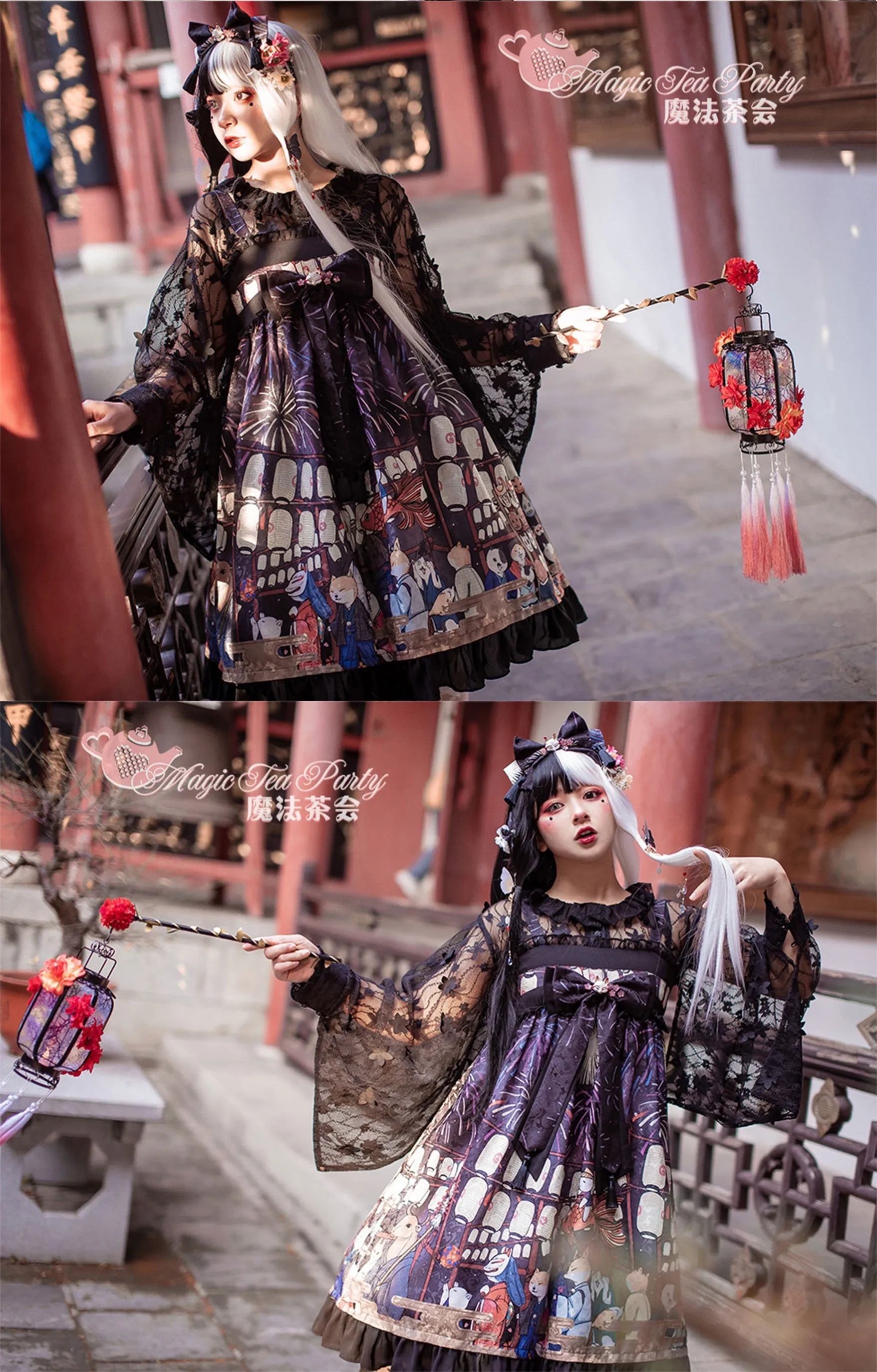 JSK♥Ready to Ship♥Hanabi Festival♥Sweet Lolita Dress