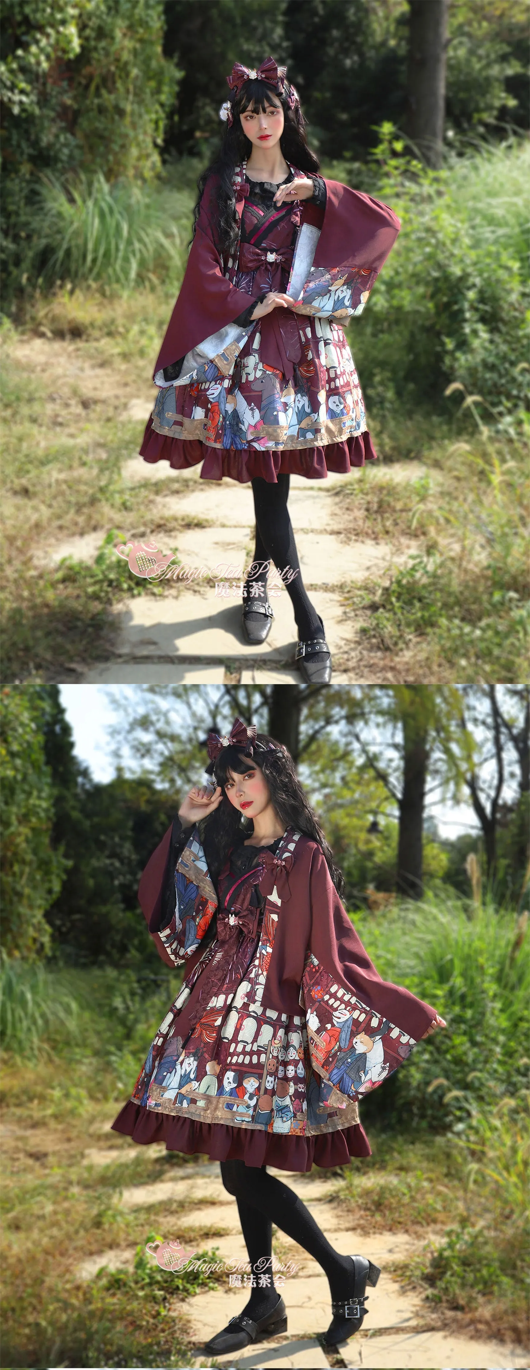 JSK♥Ready to Ship♥Hanabi Festival♥Sweet Lolita Dress