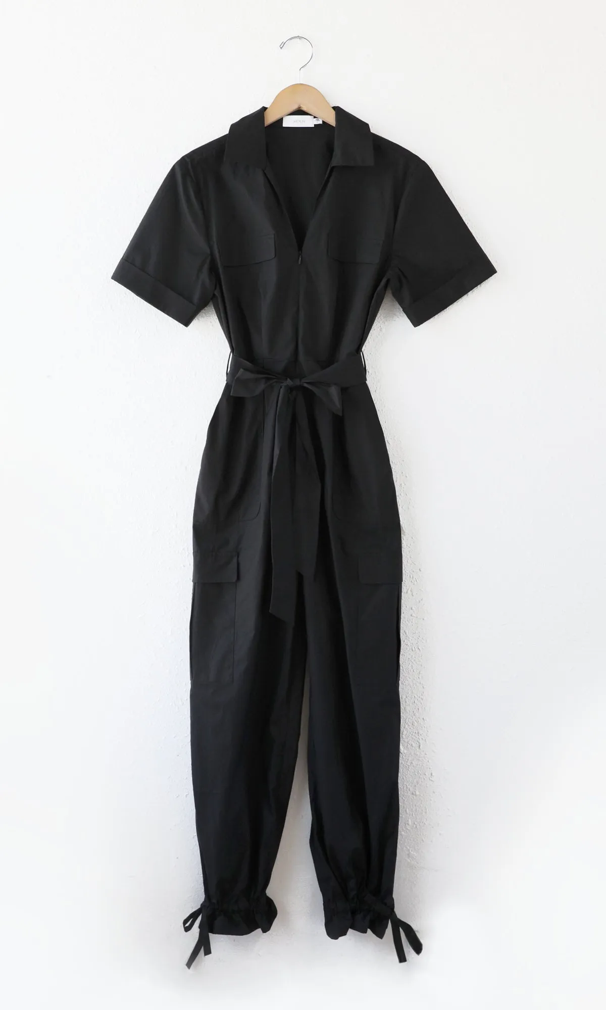 Kai Poplin Cargo Jumpsuit