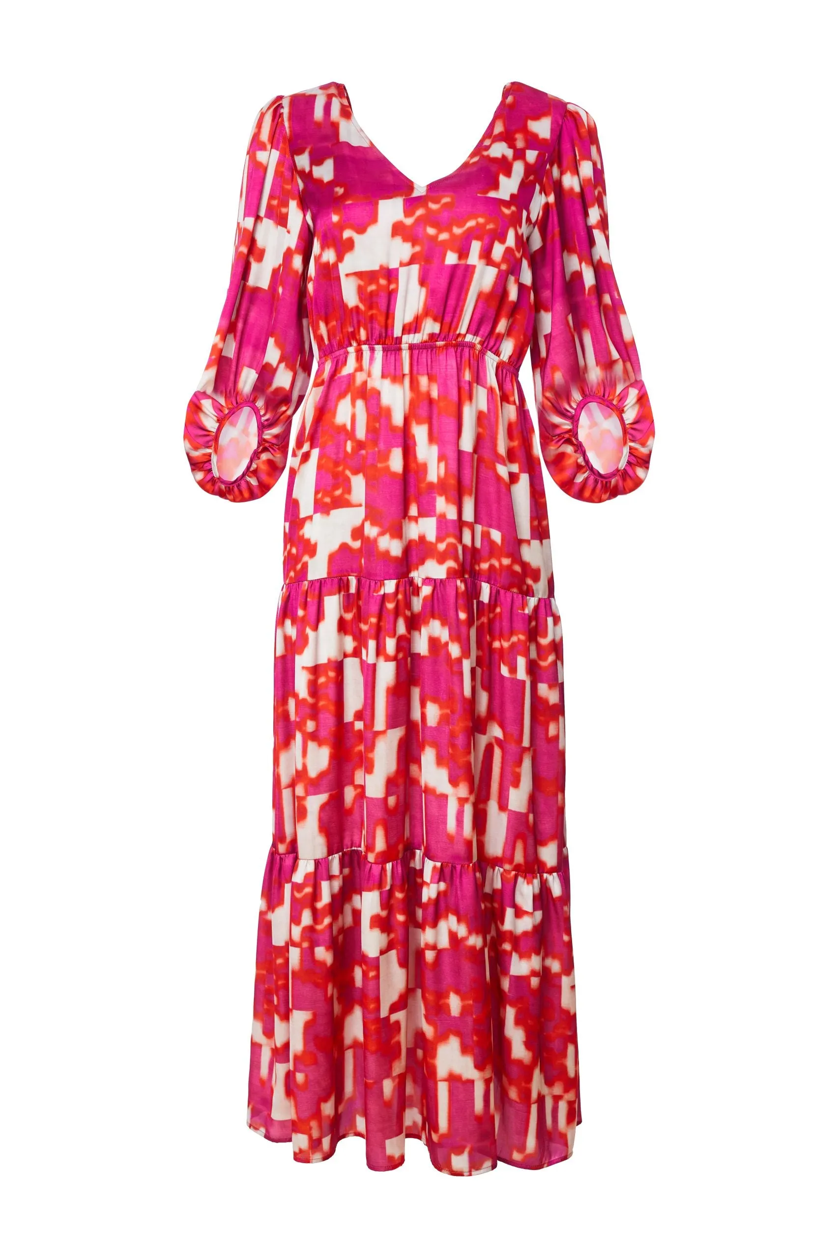 Kate Cooper Vibrant print Boho Dress Kcs24118