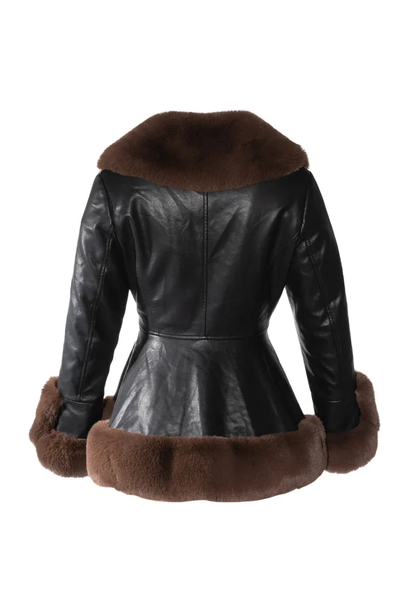 Kenzy Faux Fur Coat