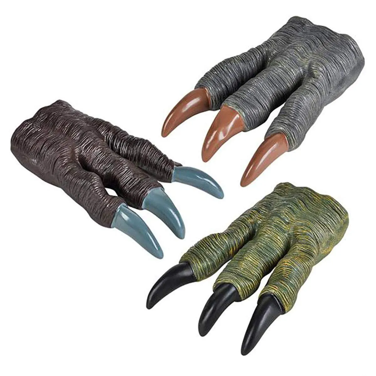 Kicko Plastic Dino Claw Glove - 1 Piece of Oversized Velociraptor Paw - Perfect