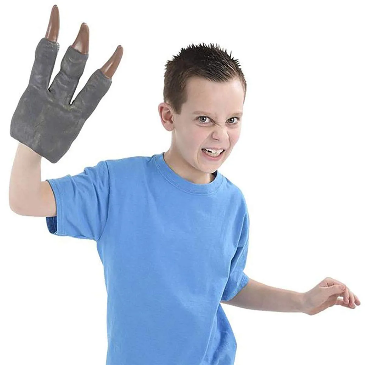 Kicko Plastic Dino Claw Glove - 1 Piece of Oversized Velociraptor Paw - Perfect