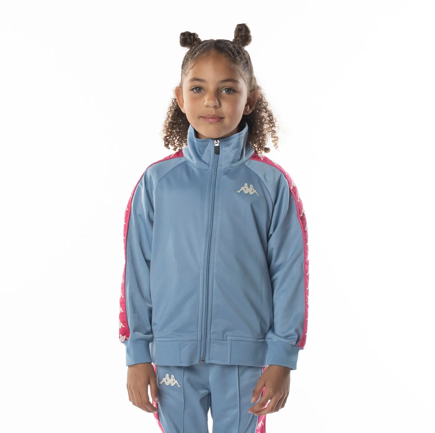 Kids 222 Banda Anniston Track Jacket - Light Blue Pink