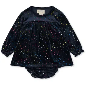 Konges Sløjd Etoile Multi Sparkle Jingle Glitter Romper Dress