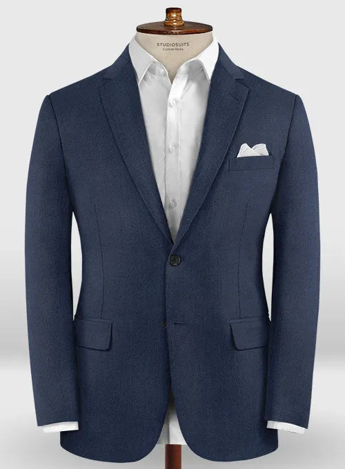 Lanificio Zegna Trofeo Royal Blue Wool Jacket