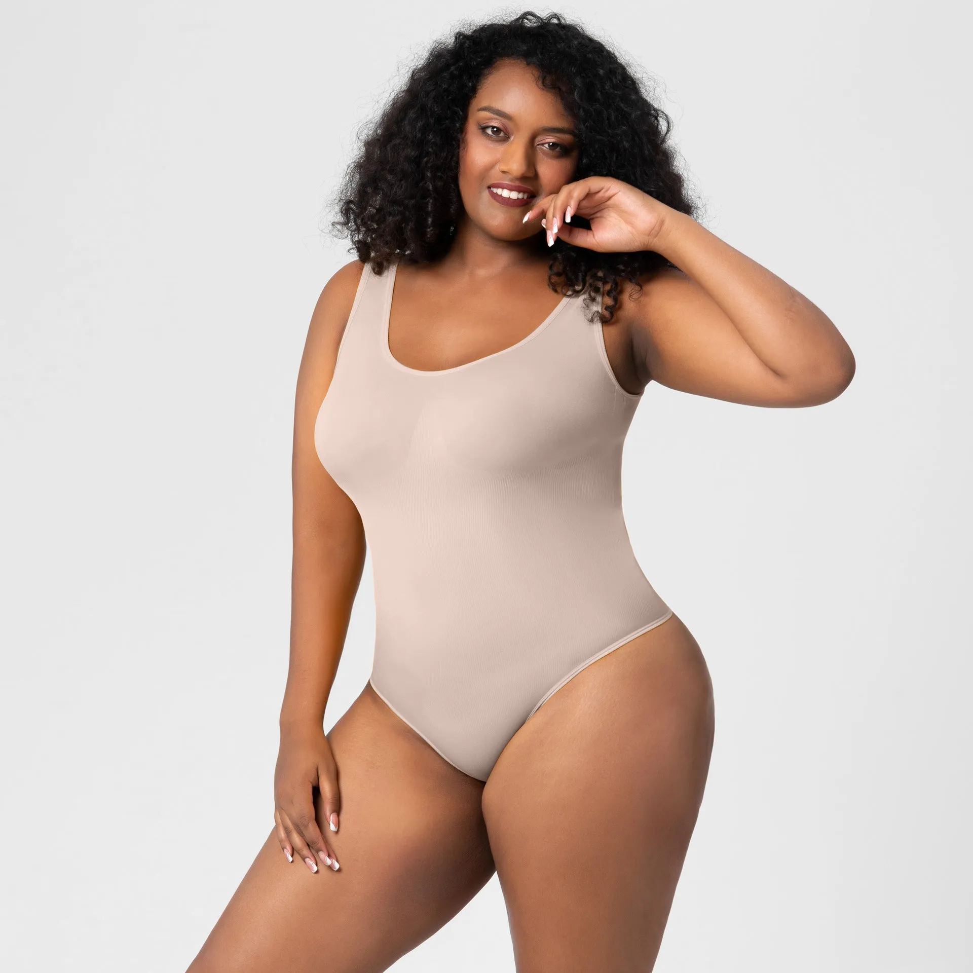 Large Seamless One Piece Bodysuit For Women