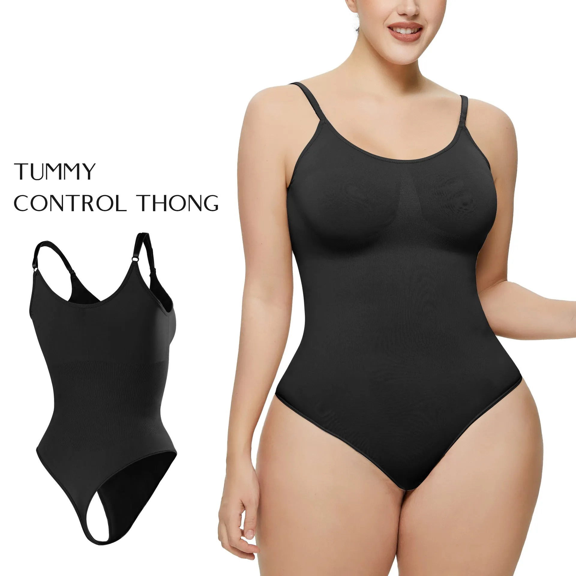 Large Seamless One Piece Bodysuit For Women