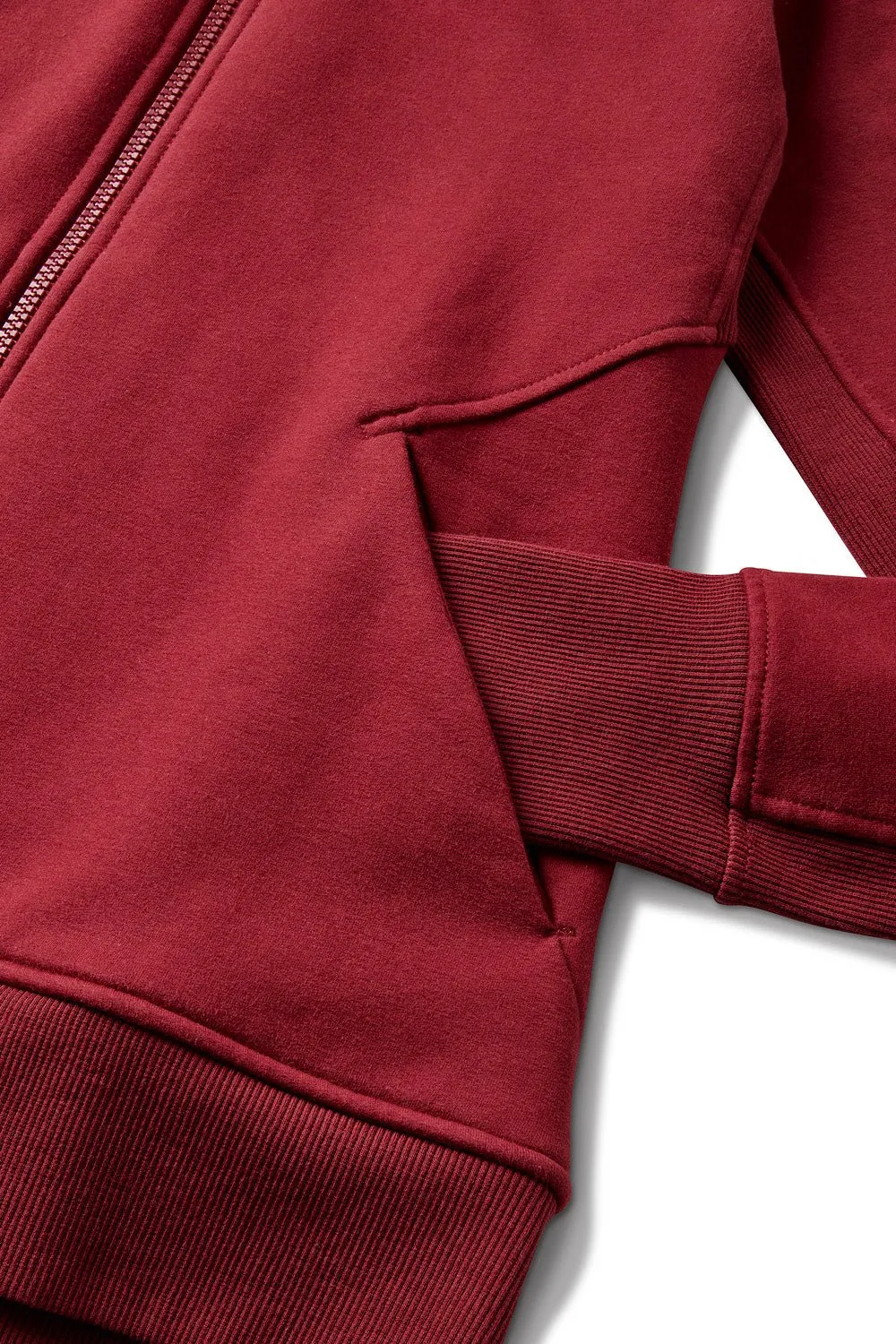 Legacy Womens Track Jacket - Maroon