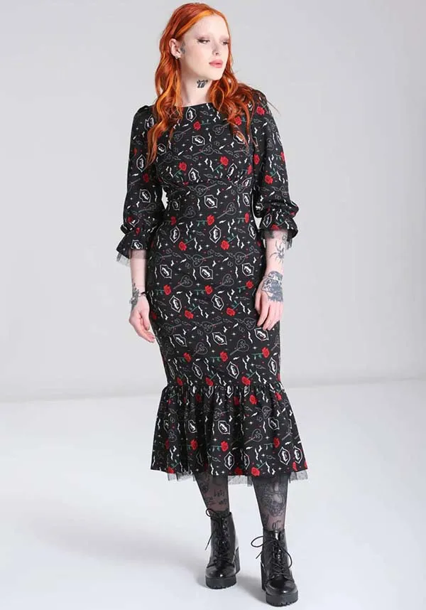 Lilith [Black] | MAXI DRESS*