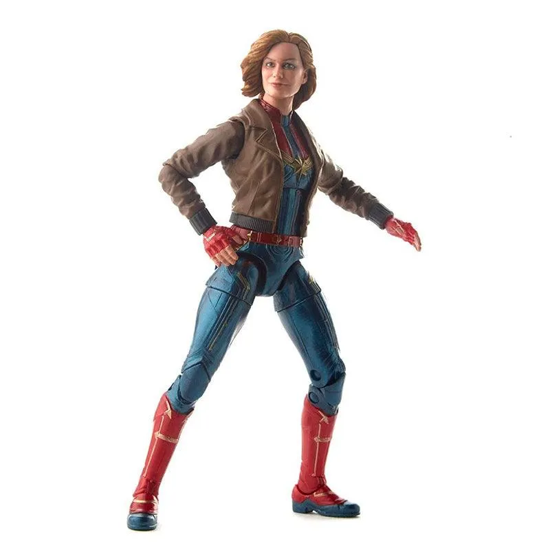 Marvel Captain Marvel 6-inch Legends Captain Marvel in Bomber Jacket Figure