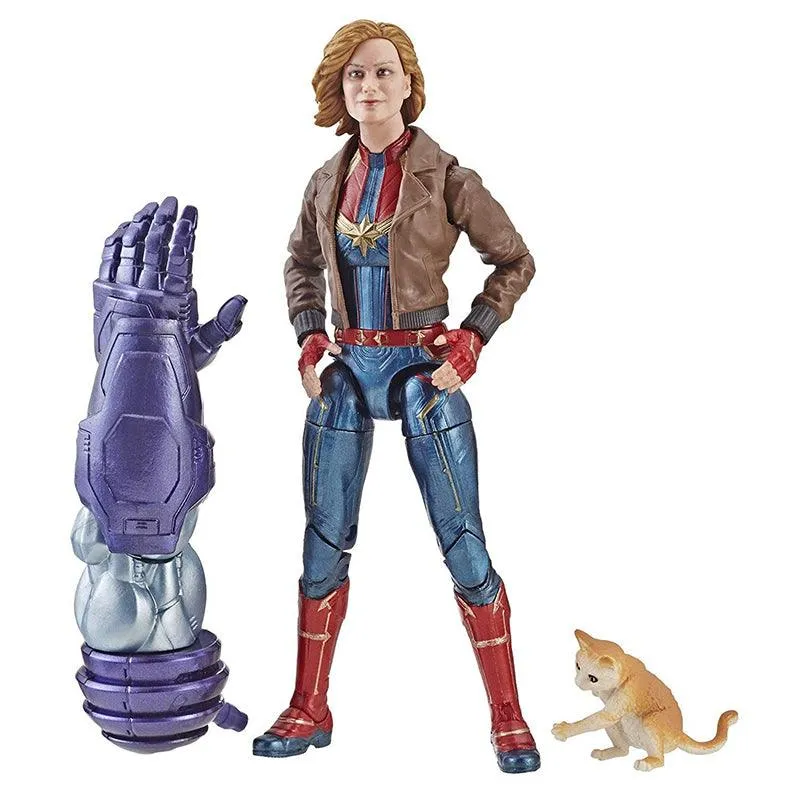 Marvel Captain Marvel 6-inch Legends Captain Marvel in Bomber Jacket Figure