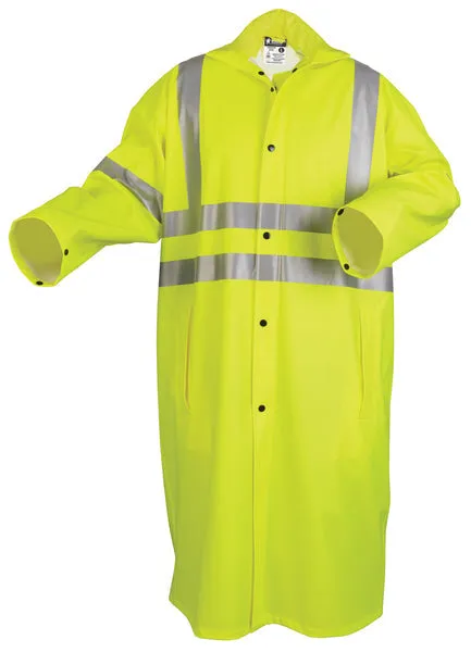 MCR Safety .40mm Stretch Pu/Cotton Poly, 49" Coat