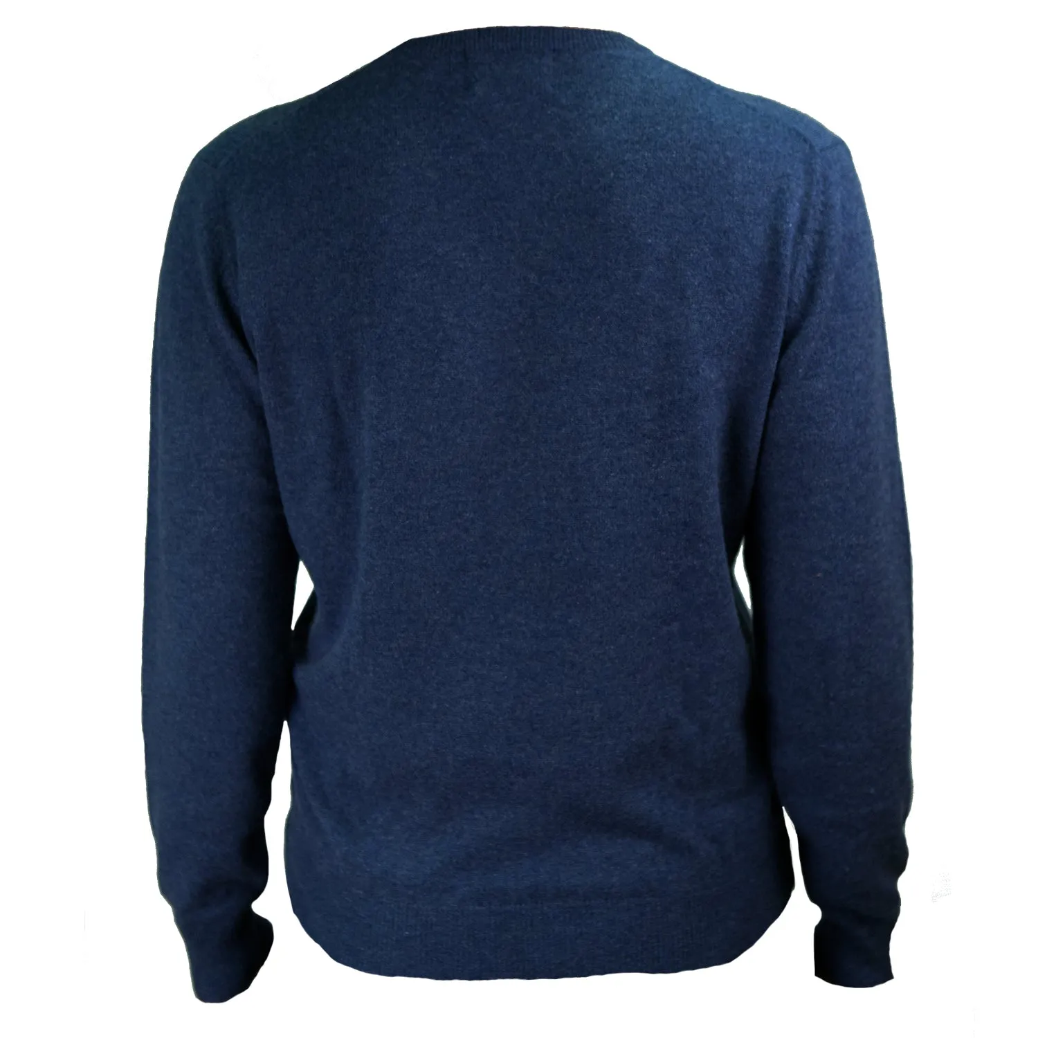 Men's Dunedin Cashmere 100% Cashmere V  Denim