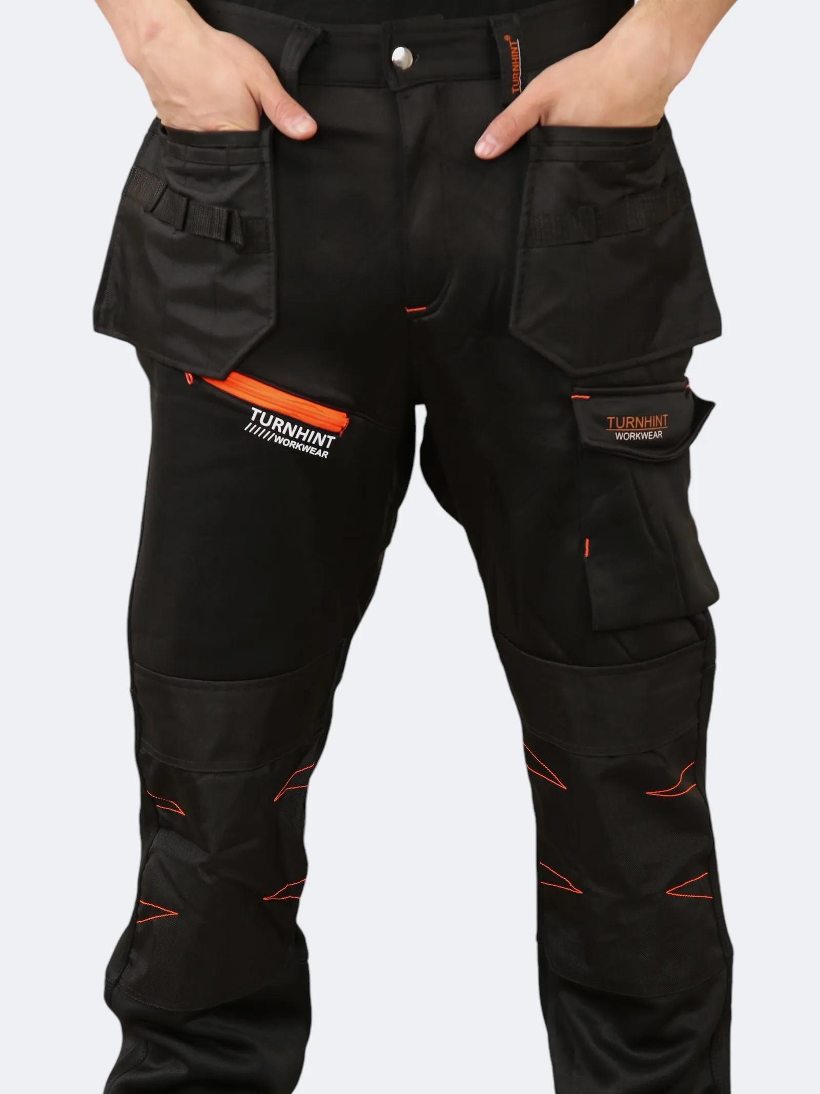 Men’s Pro Work Heavy Duty Safety Combat Cargo Trouser Pants