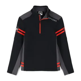 Mens Wengen Half Zip - Black (2022)