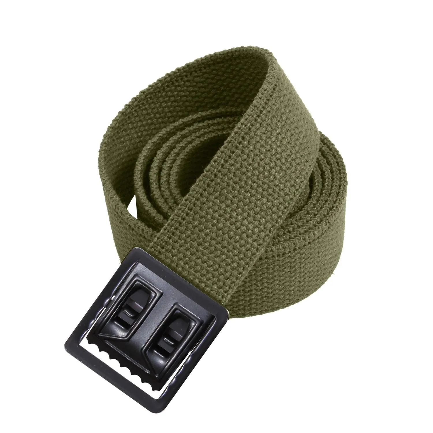 Military Web Belts With Open Face Buckle