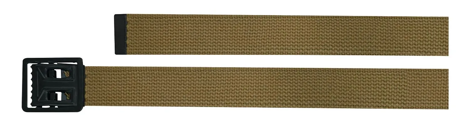 Military Web Belts With Open Face Buckle