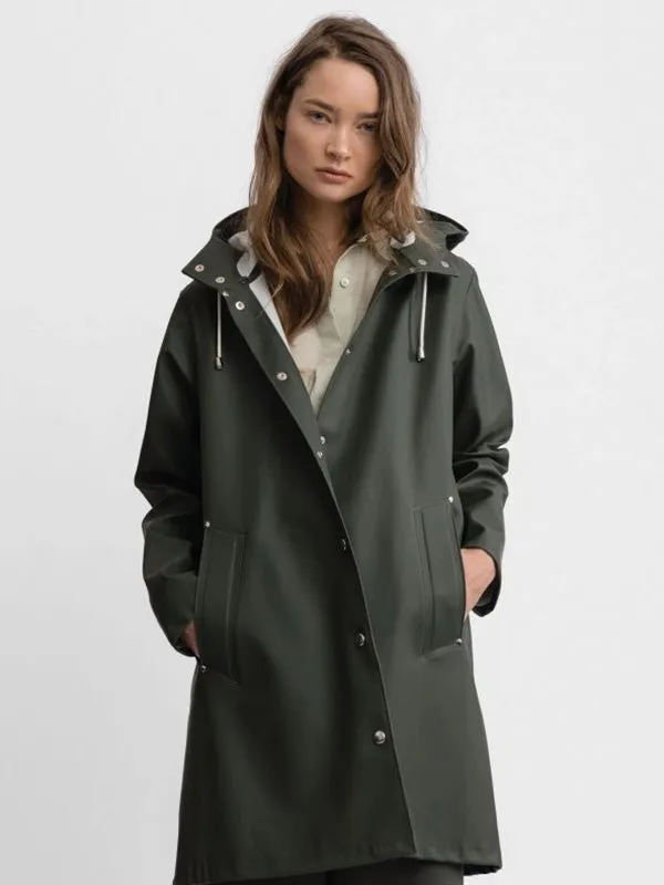 Mosebacke Raincoat In Green