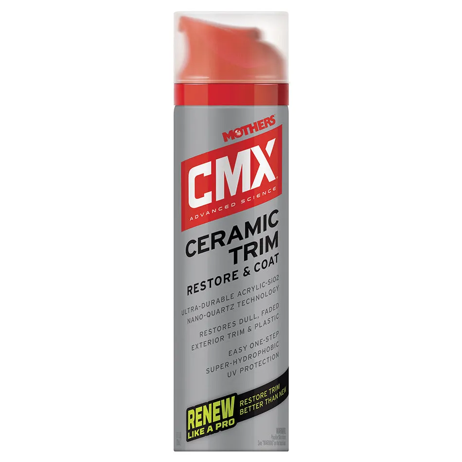 Mothers CMX Trim Restore and Coat - Detailer - 6.7 oz Bottle