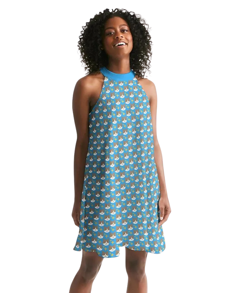 Mr. Peaches Women's Halter Dress (FREE SHIPPING)