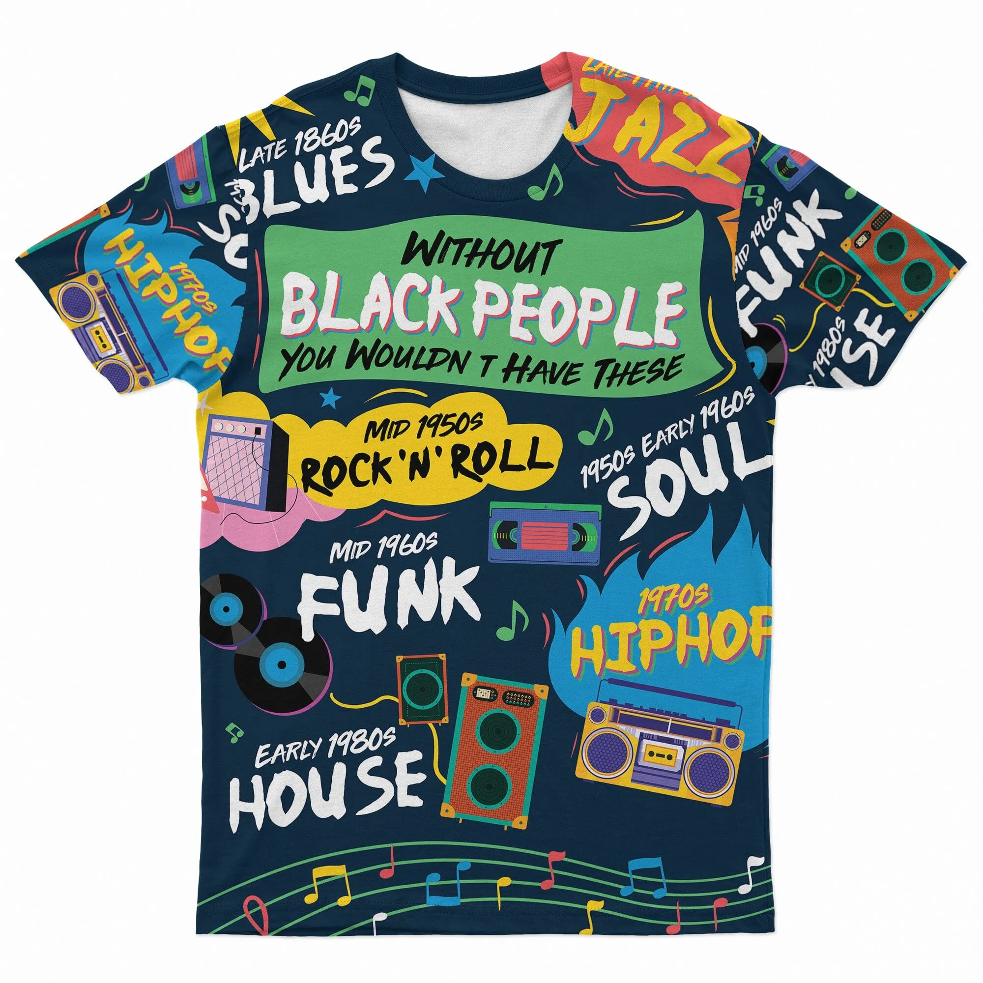 Music That Makes Us Proud T-shirt and Shorts Set