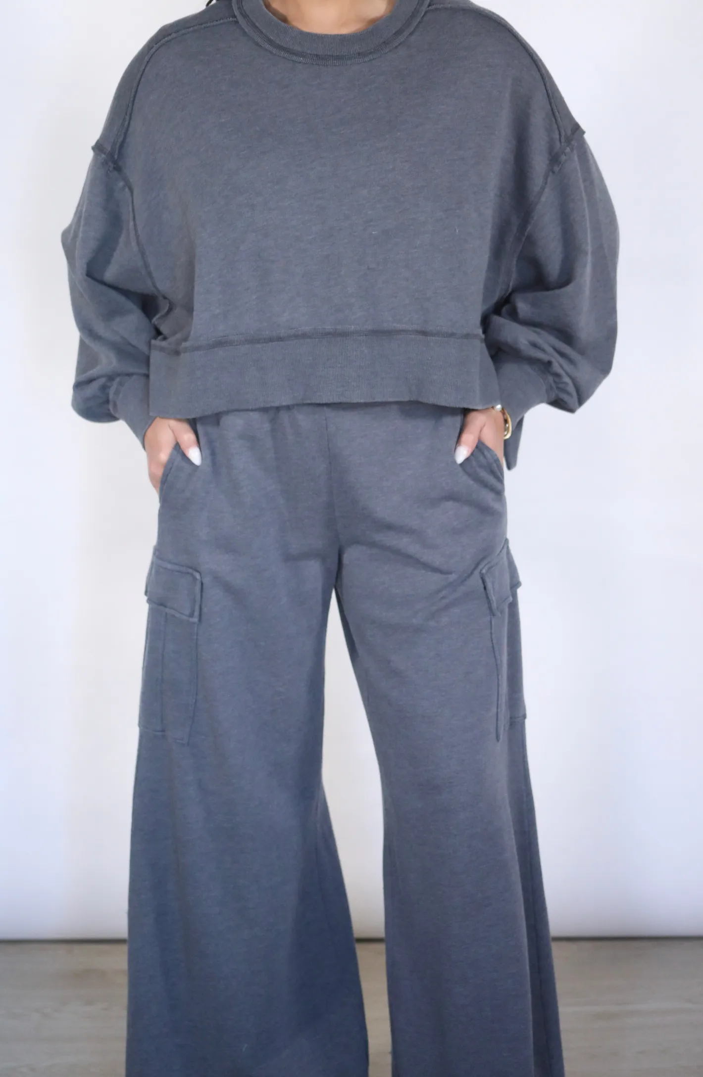 My Own Style Charcoal Loungewear Set