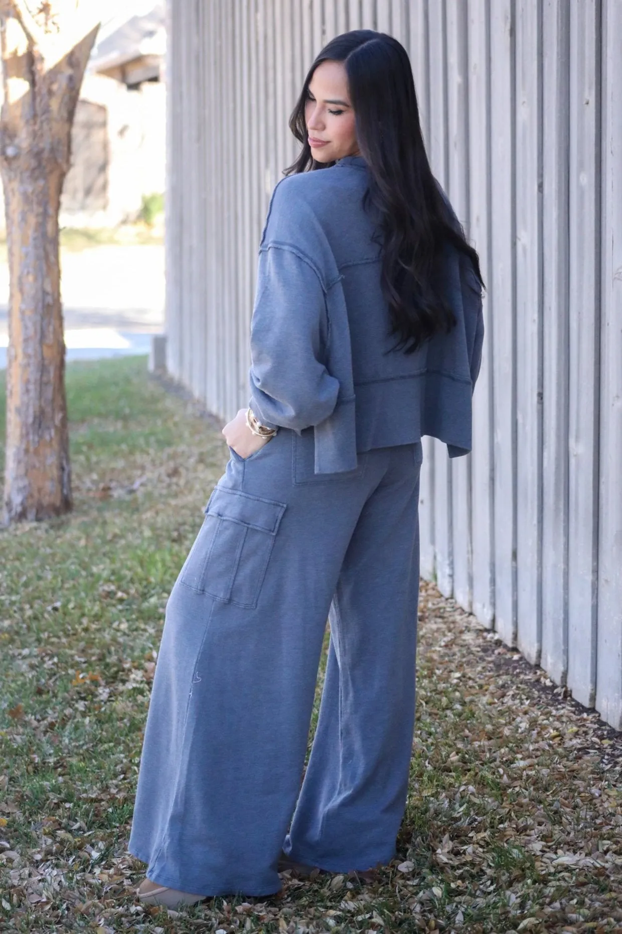 My Own Style Charcoal Loungewear Set