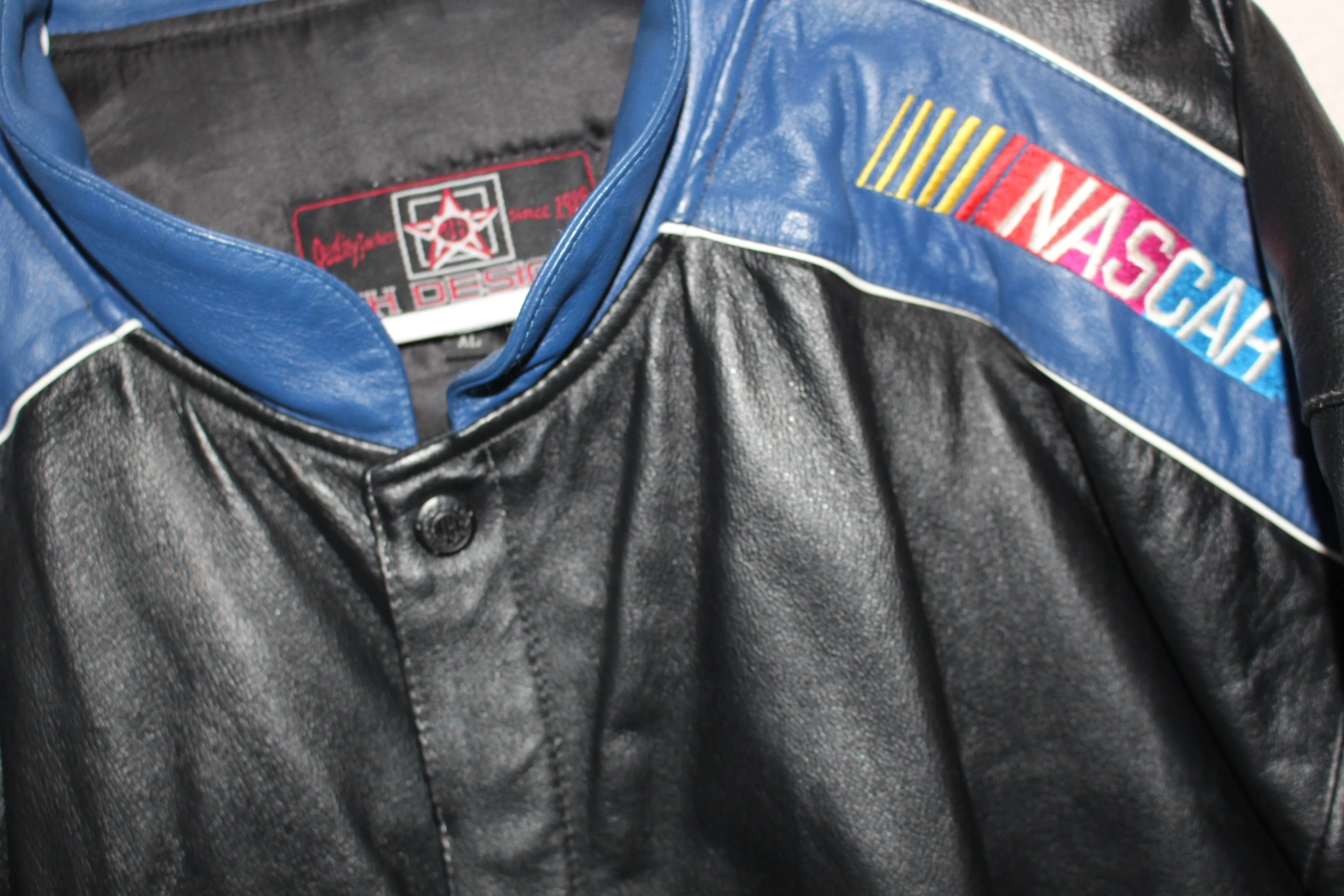 NASCAR JH Design Leather Jacket (XL)