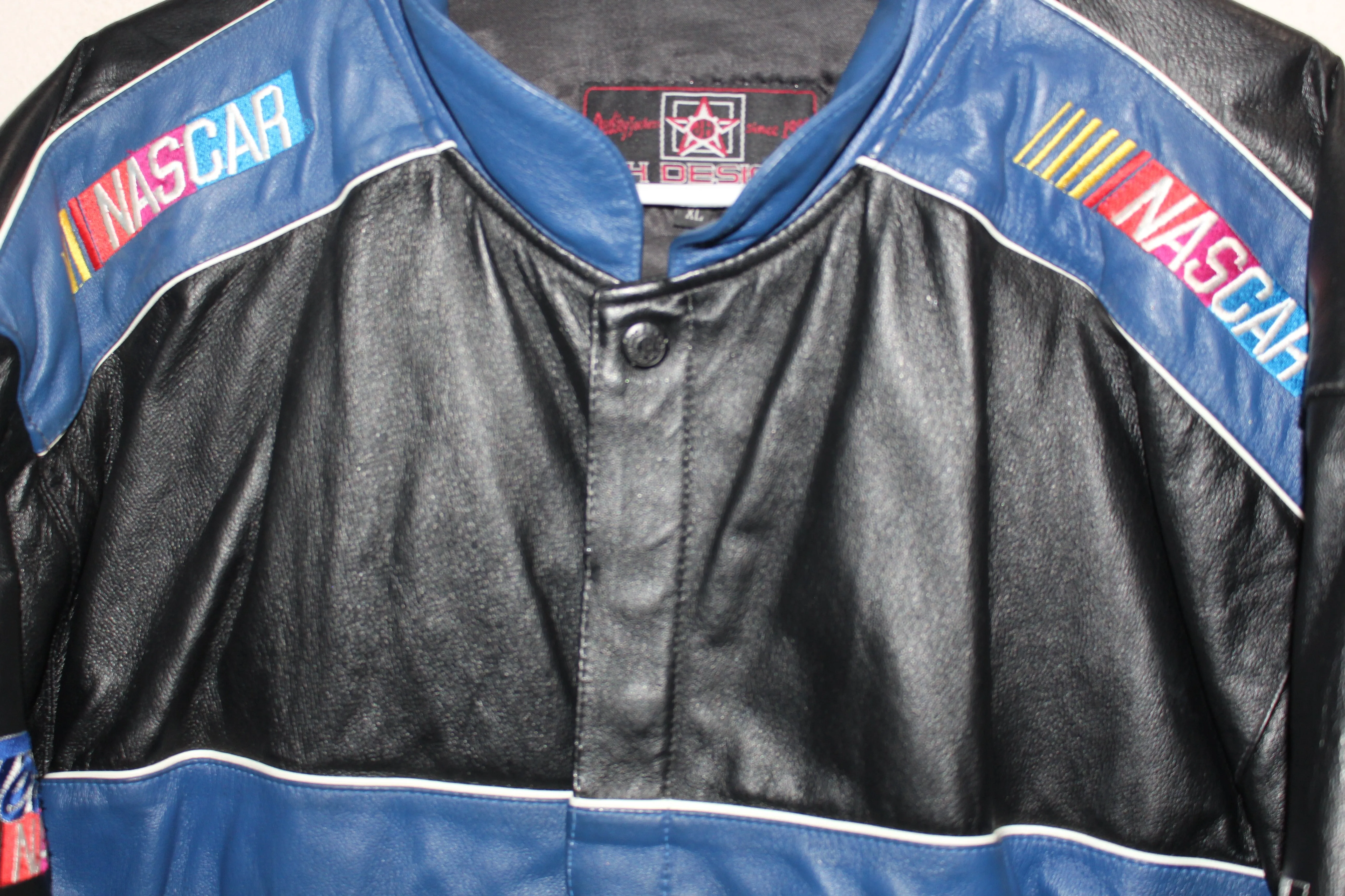 NASCAR JH Design Leather Jacket (XL)